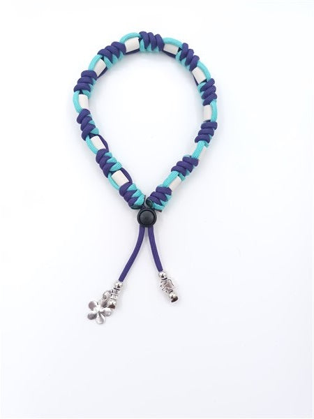 Anti-tekenband - Paracord - Blue