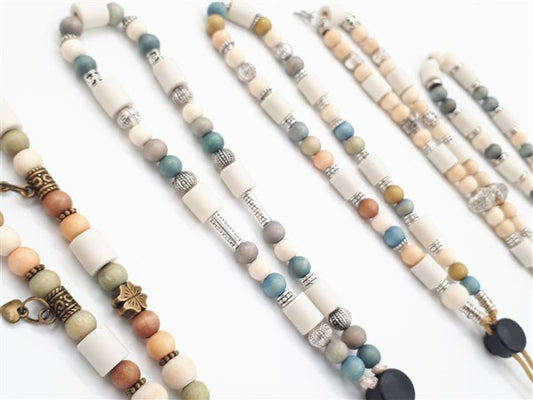 Anti-tekenband - Kralen - OffWhite