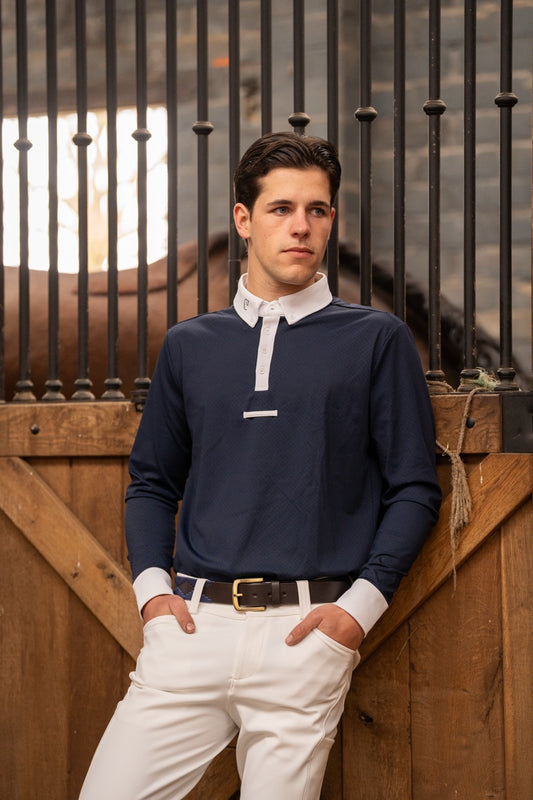 Competition shirt Long Sleeve - Blauw