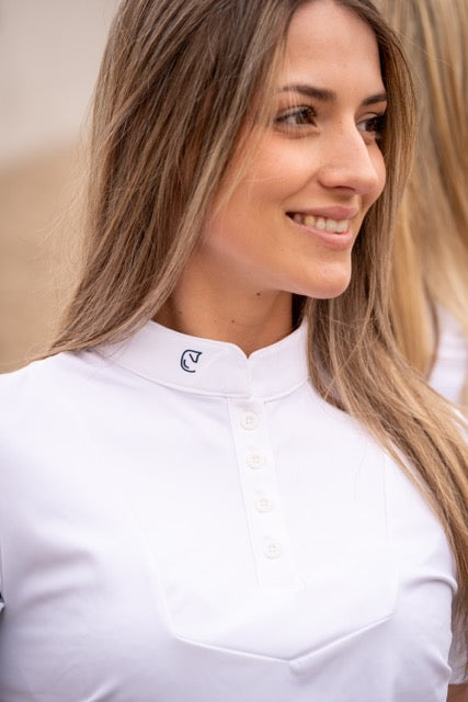 Competition short sleeve - wit