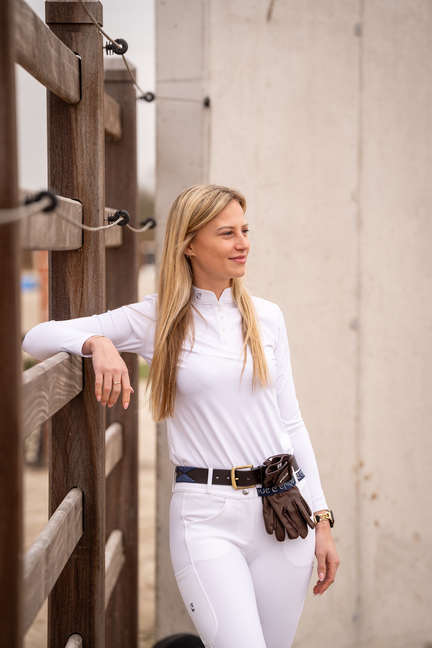 OnShow Collection - Competition long sleeve - wit