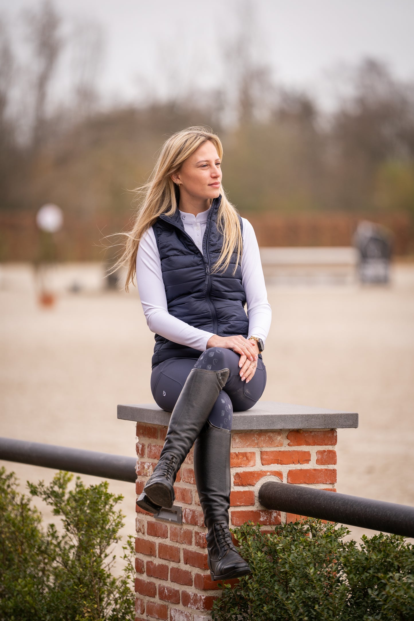 OnShow Collection - Competition long sleeve - wit