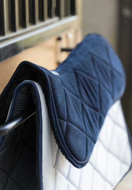 Demi chemin - Passepoil Bleu Foncé