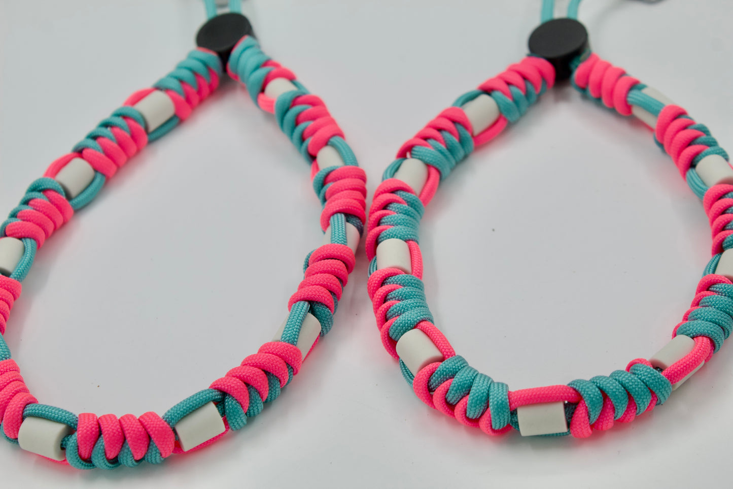Anti-tekenband - Paracord - FLUO collectie PINK
