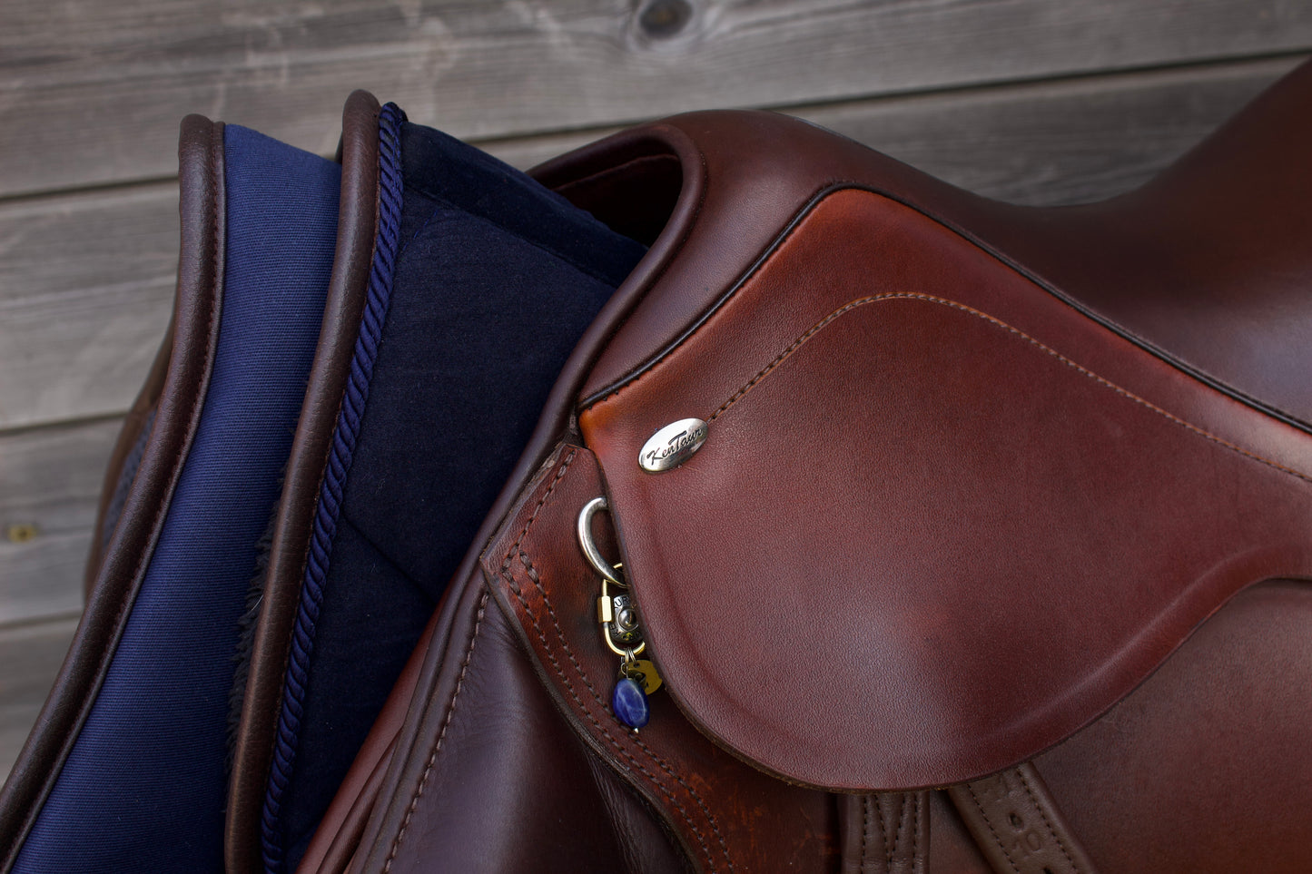 Leon - Refined+ - Midnight Blue with leather finish