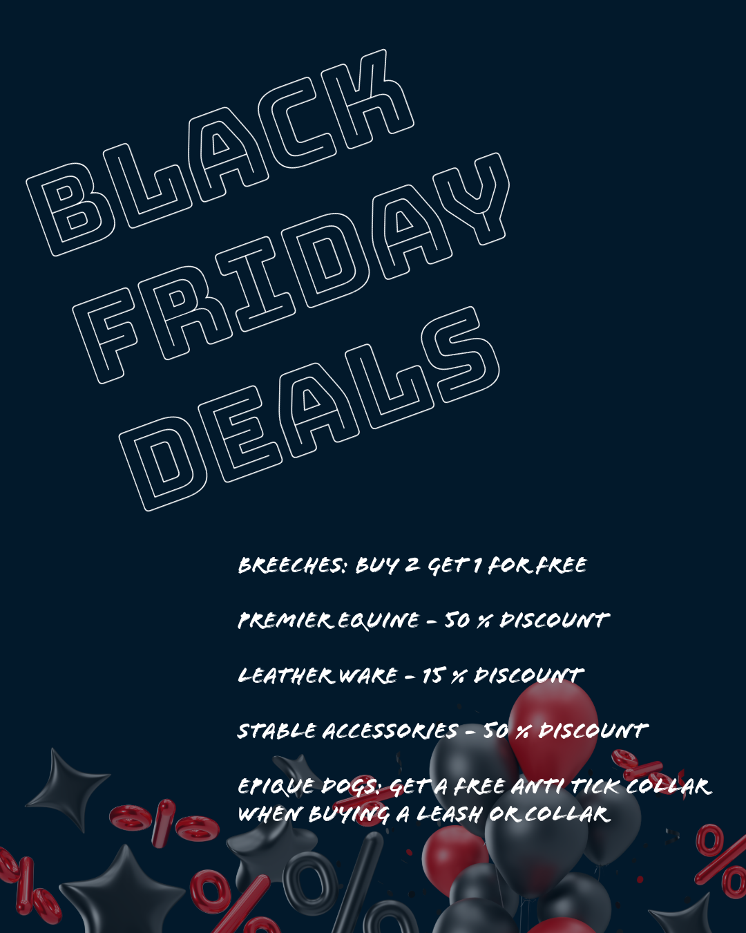 BLACK FRIDAY DEALS