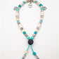 Anti-tick collar - Beads - Turquoise