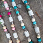 Anti-tick collar - Beads - Turquoise