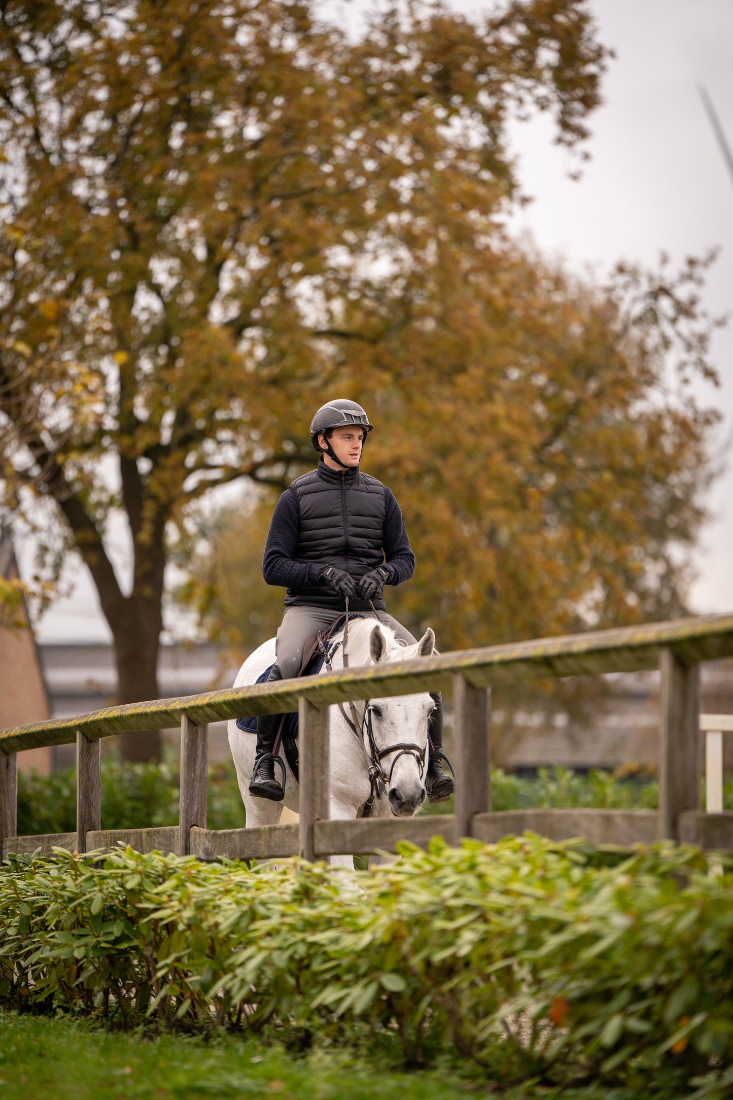 Gewatteerde heren bodywarmer
