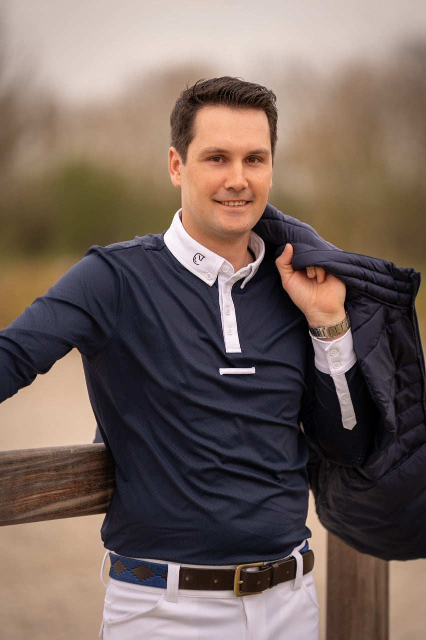 Competition shirt Long Sleeve - Blauw