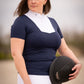 Competition short sleeve - wit / Blauw