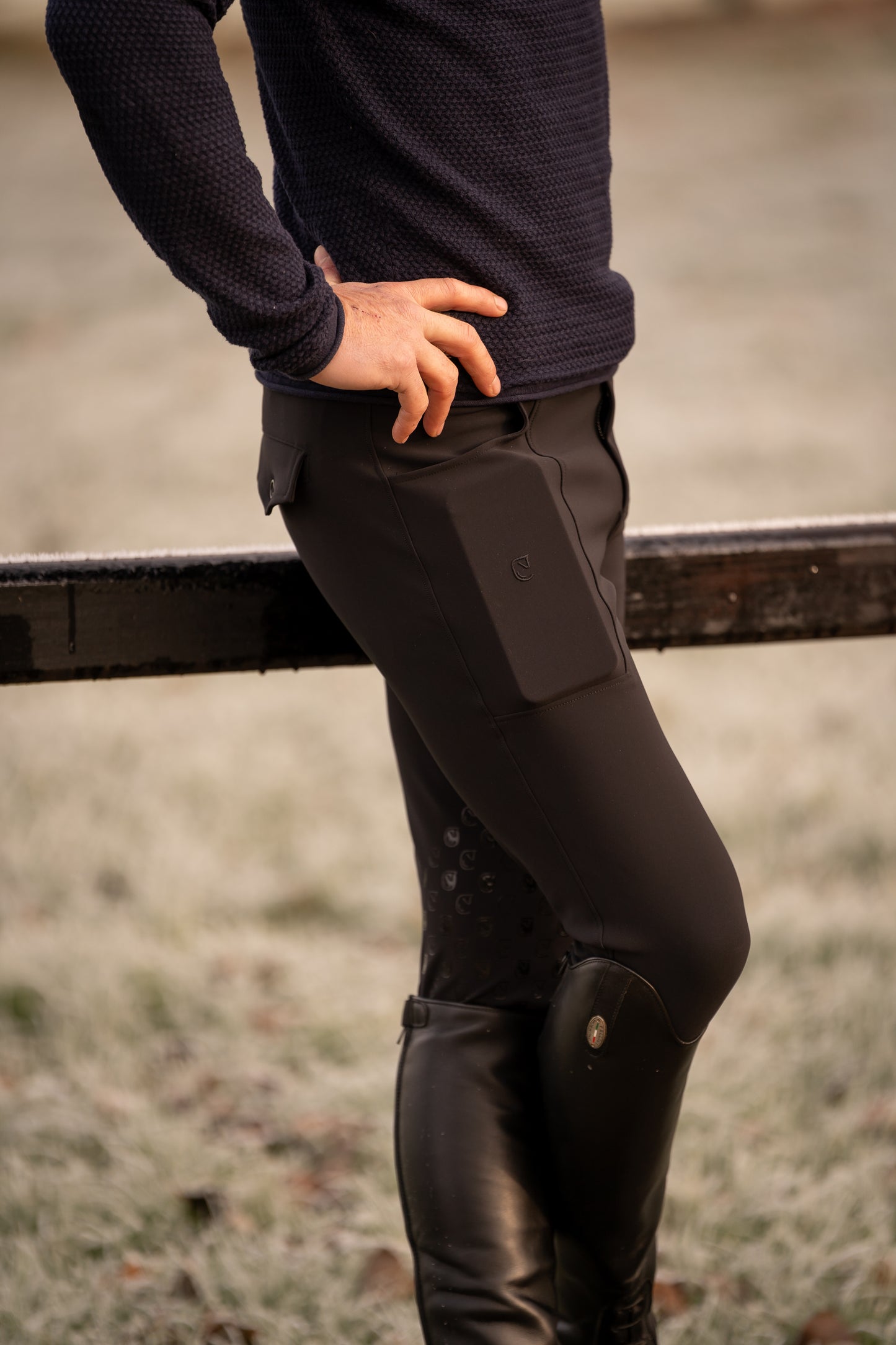 Nobel Collection - Men breeches - Black