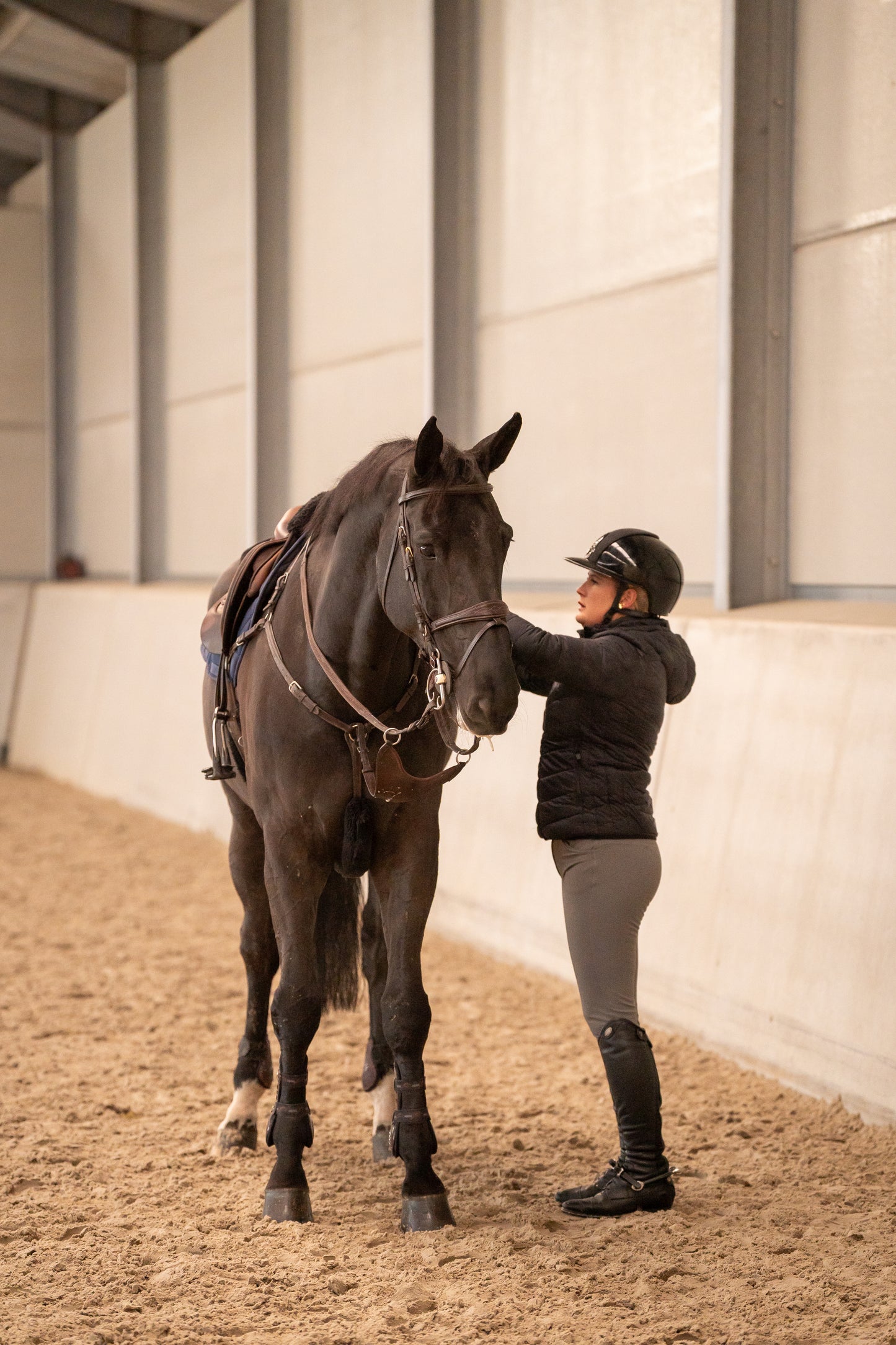 NEW Classique Chique _ Grey dames rijbroek