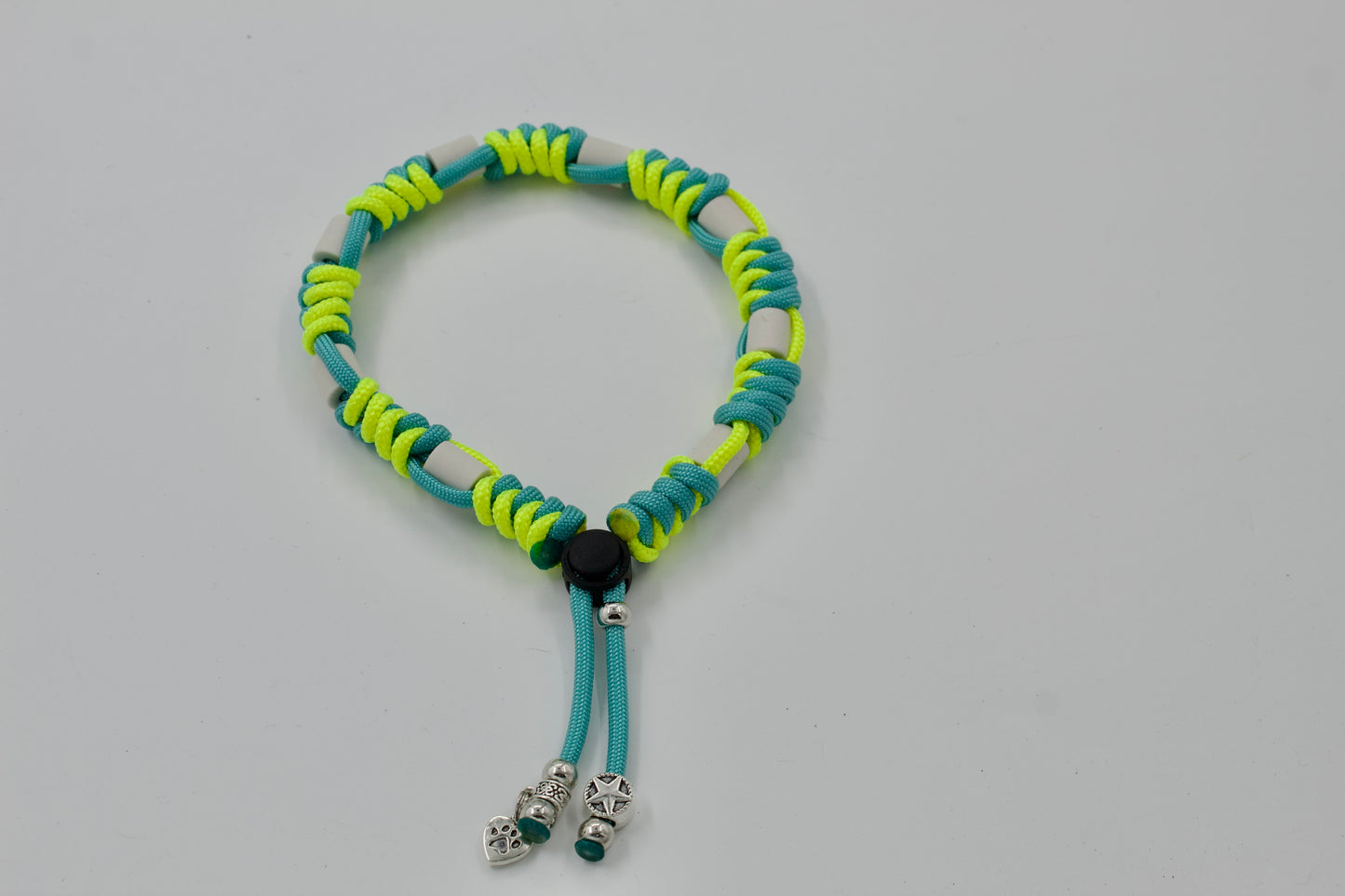Anti-tekenband - Paracord - FLUO collectie YELLOW