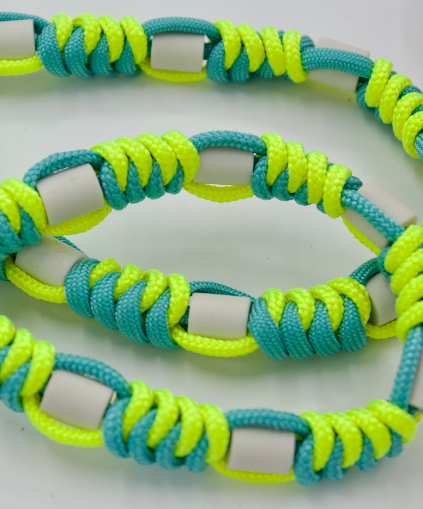 Anti-tekenband - Paracord - FLUO collectie YELLOW