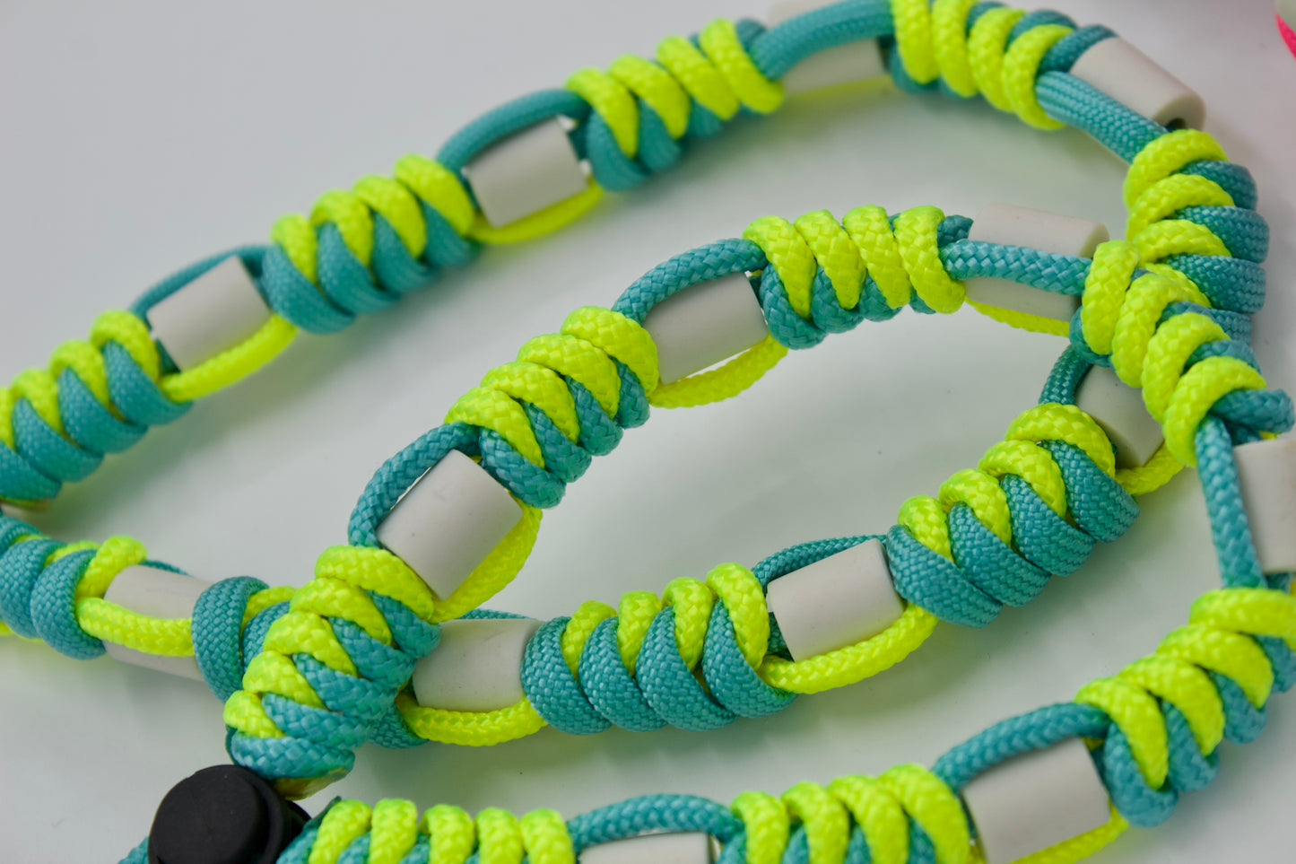 Anti-tekenband - Paracord - FLUO collectie YELLOW