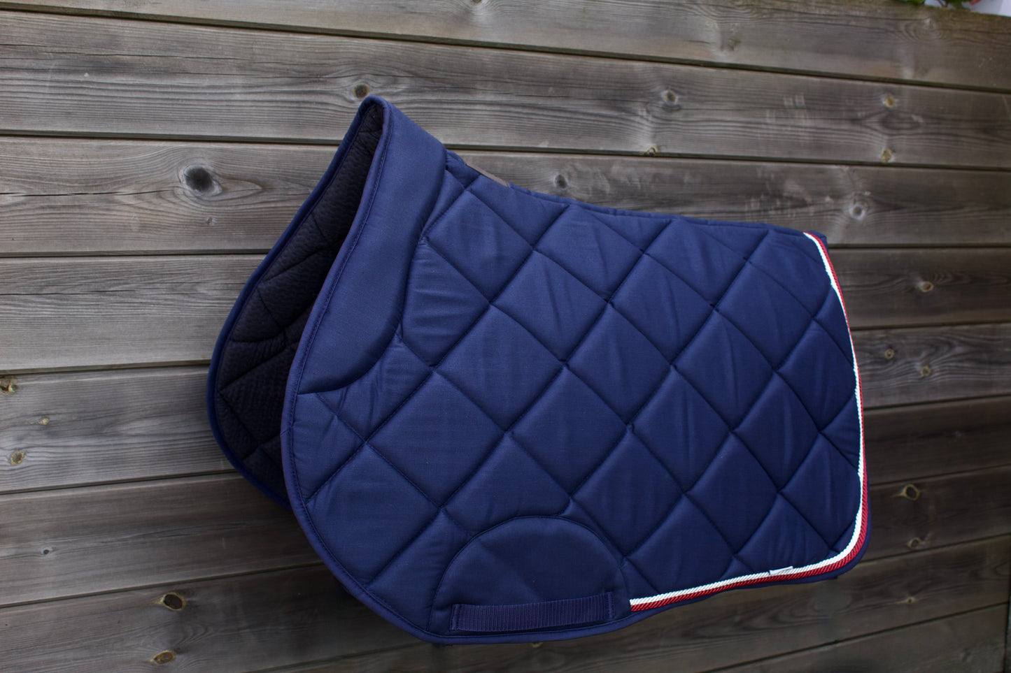 Leon - Midnight Blue & Red finish