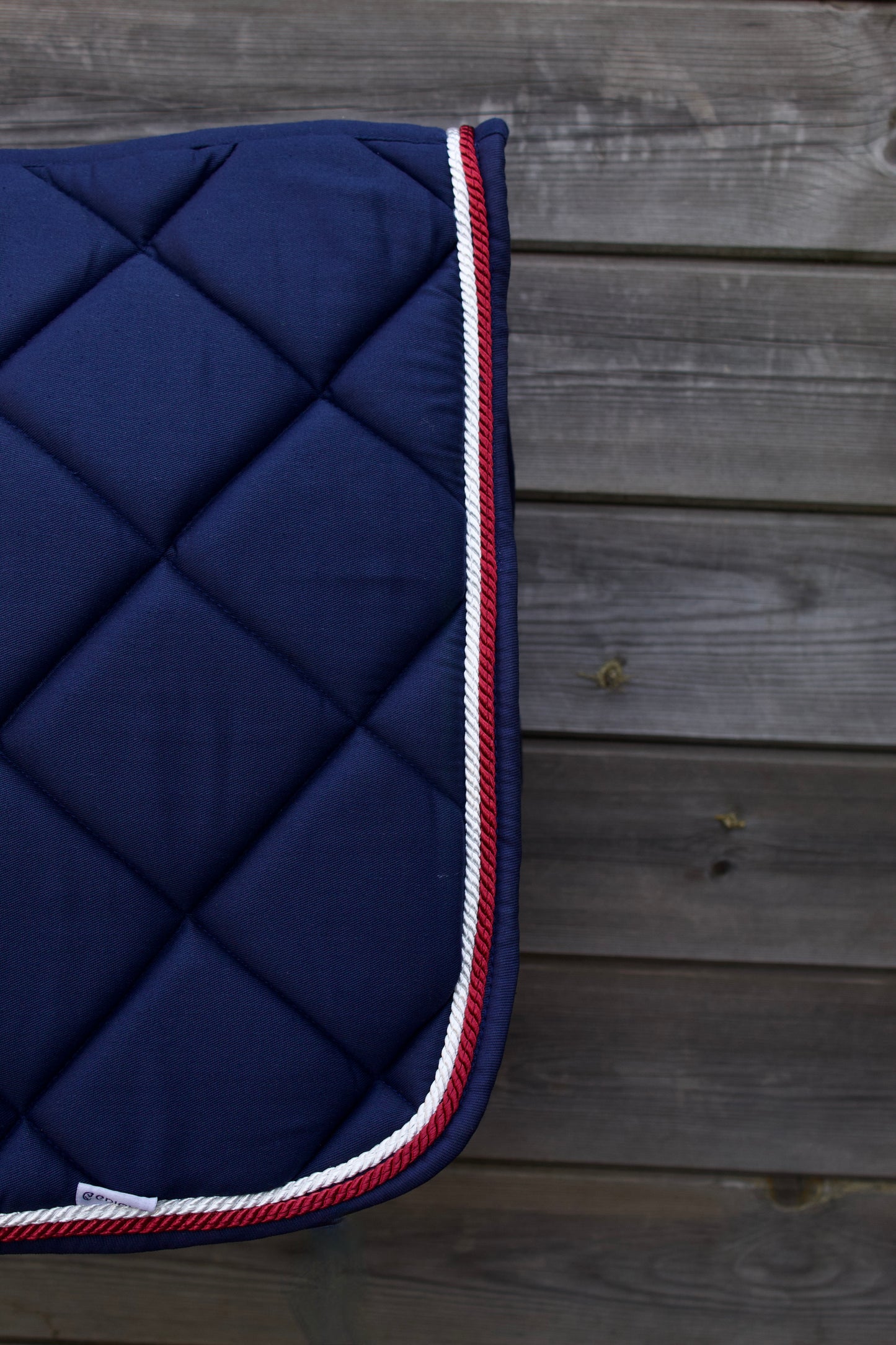 Leon - Midnight Blue & Red finish