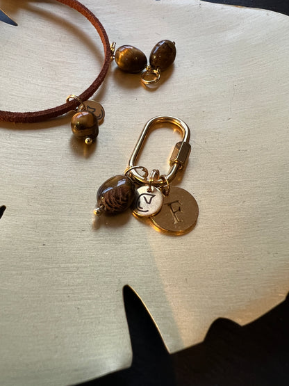 Lucky Charms - Pure Protection - Tijgeroog - Bruin gevlamd