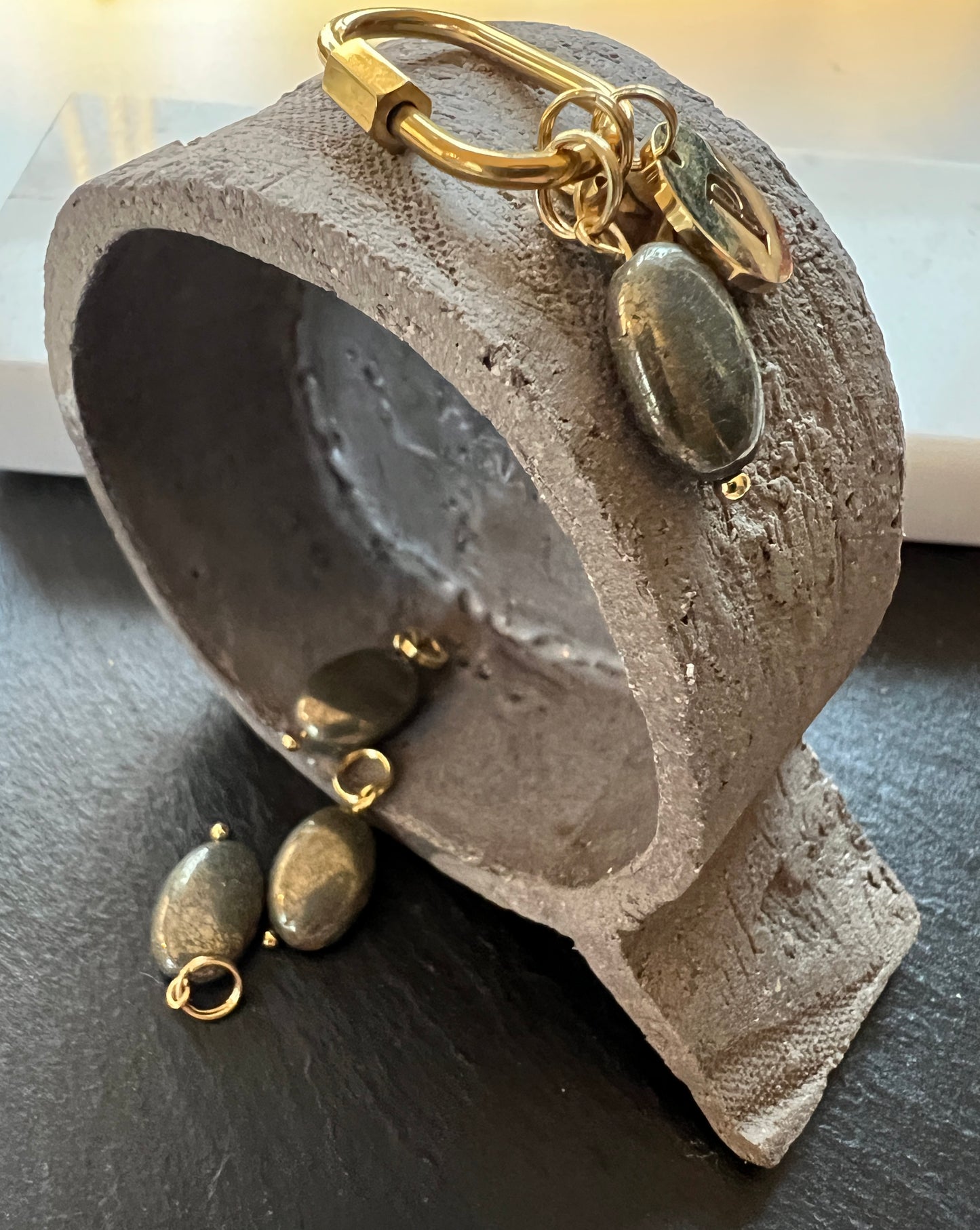 Glücksbringer – reine Ehrlichkeit – Pyrit – Gold