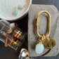 Lucky Suede Bracelet - Pure Tranquility - Prehniet - Licht groen
