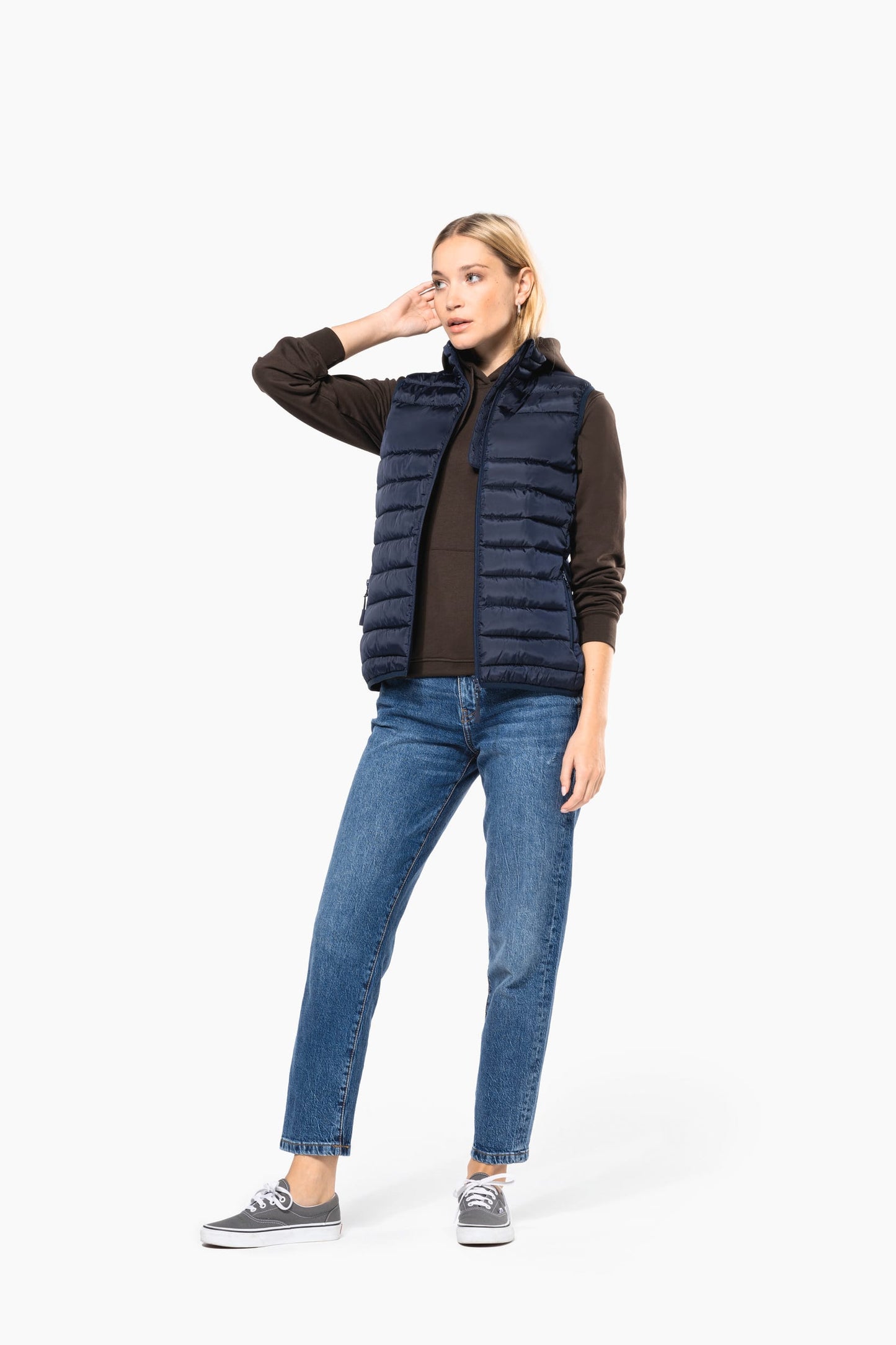 Gewatteerde dames bodywarmer
