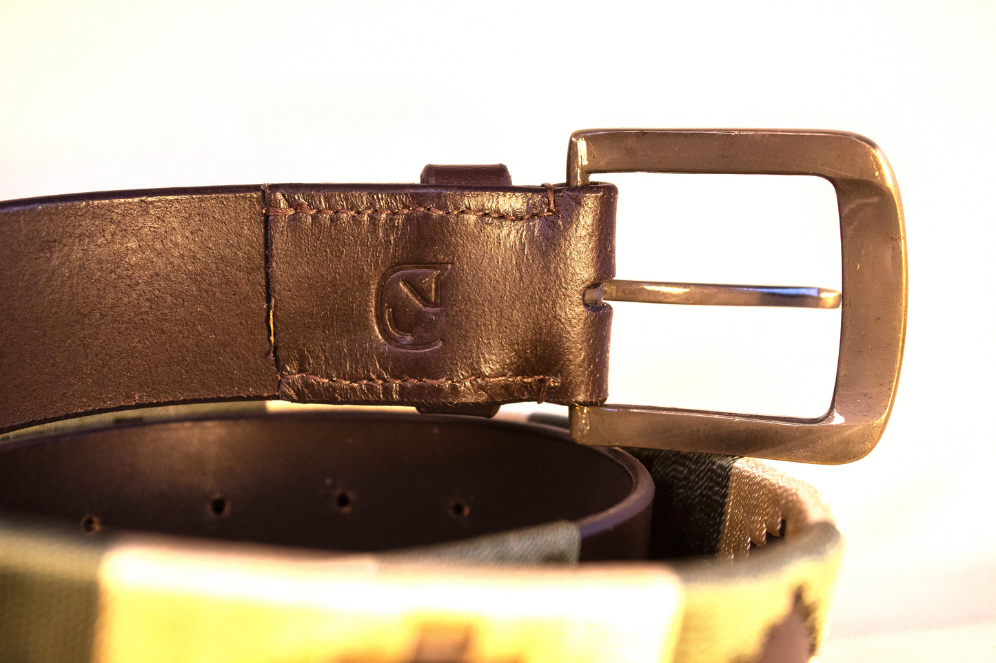 Kollektion Classique Chic – Bunter Ledergürtel